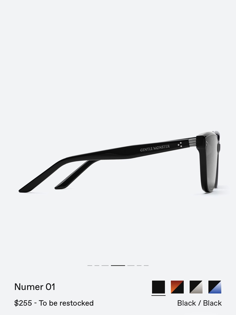 GENTLE MONSTER NUMER SUNGLASSES - Picture 4 of 14
